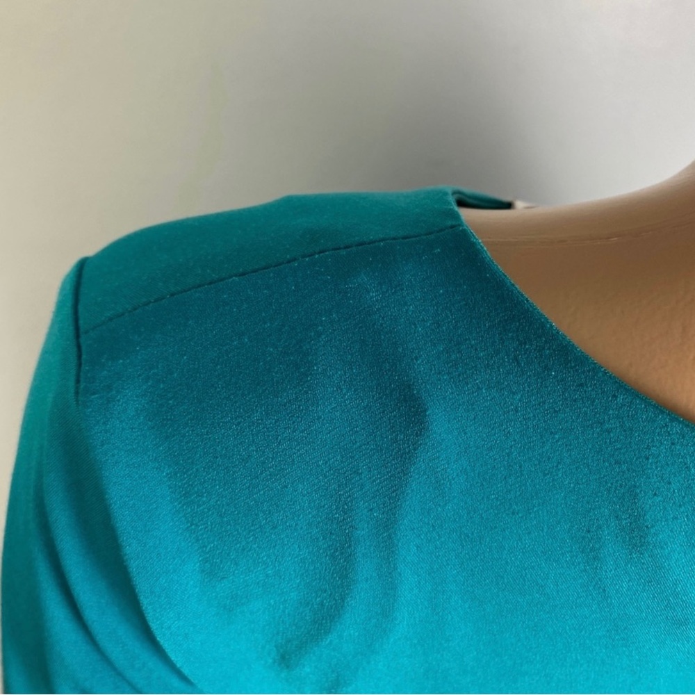 MICHAEL MICHAEL KORS BLUE LONG SLEEVE MINI DRESS - Picture 9 of 10